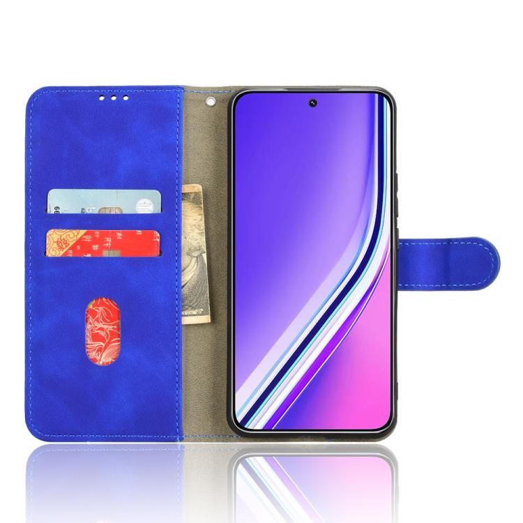 For Realme P3 Pro 5G Skin Feel Magnetic Flip Leather Phone Case