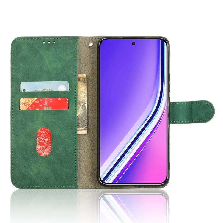 For Realme P3 Pro 5G Skin Feel Magnetic Flip Leather Phone Case