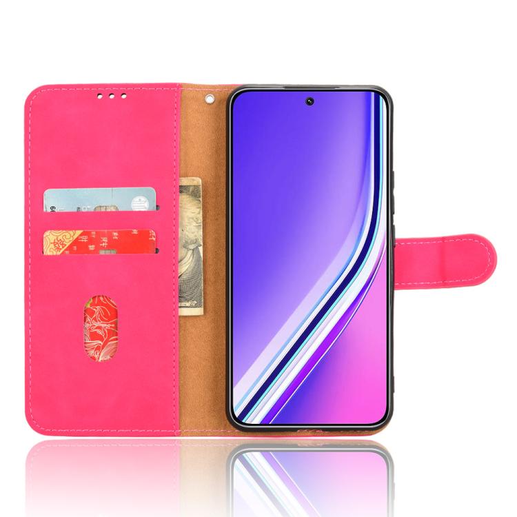 For Realme P3 Pro 5G Skin Feel Magnetic Flip Leather Phone Case