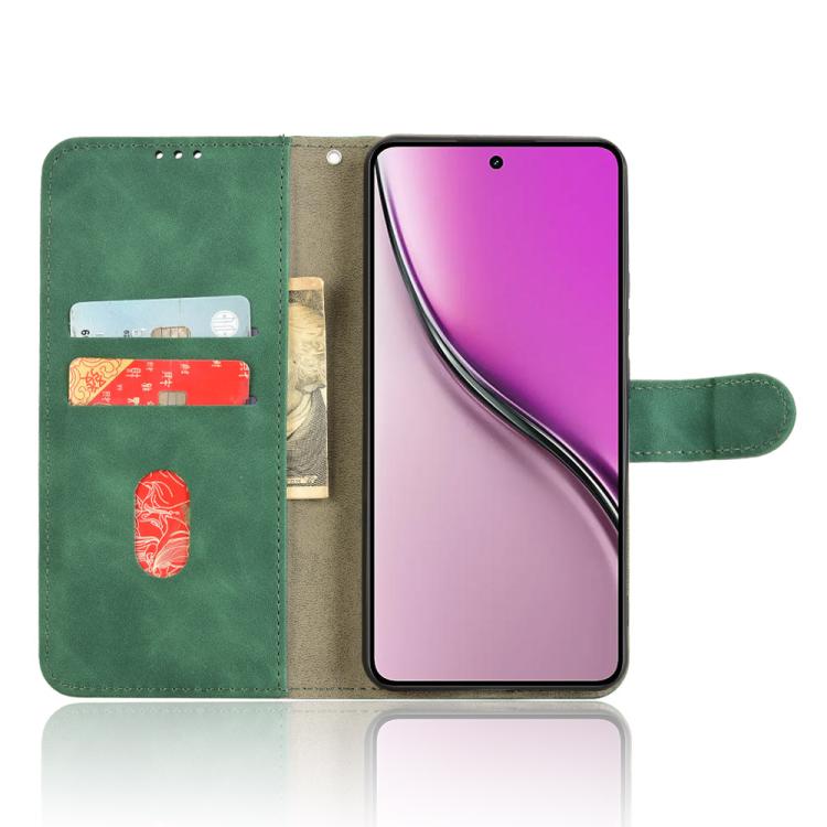 For Realme P3 5G Skin Feel Magnetic Flip Leather Phone Case