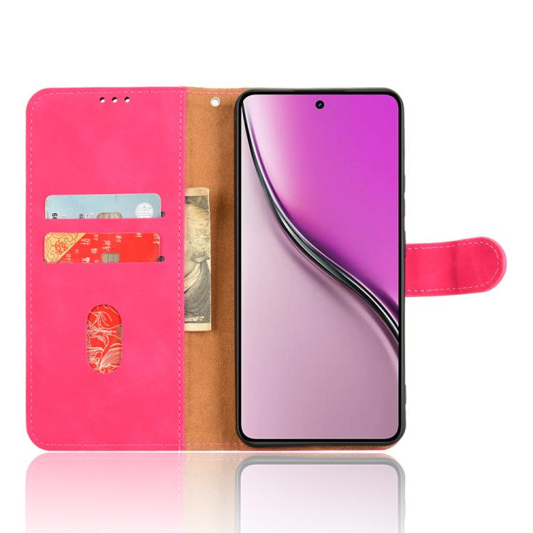 For Realme P3 5G Skin Feel Magnetic Flip Leather Phone Case