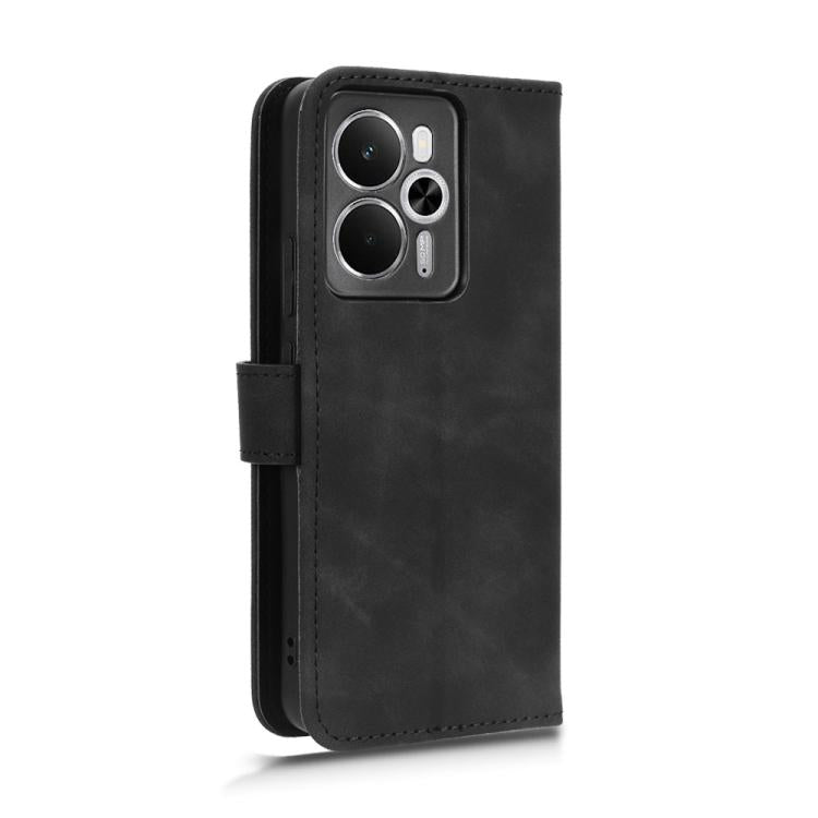 For Realme 14 5G Skin Feel Magnetic Flip Leather Phone Case