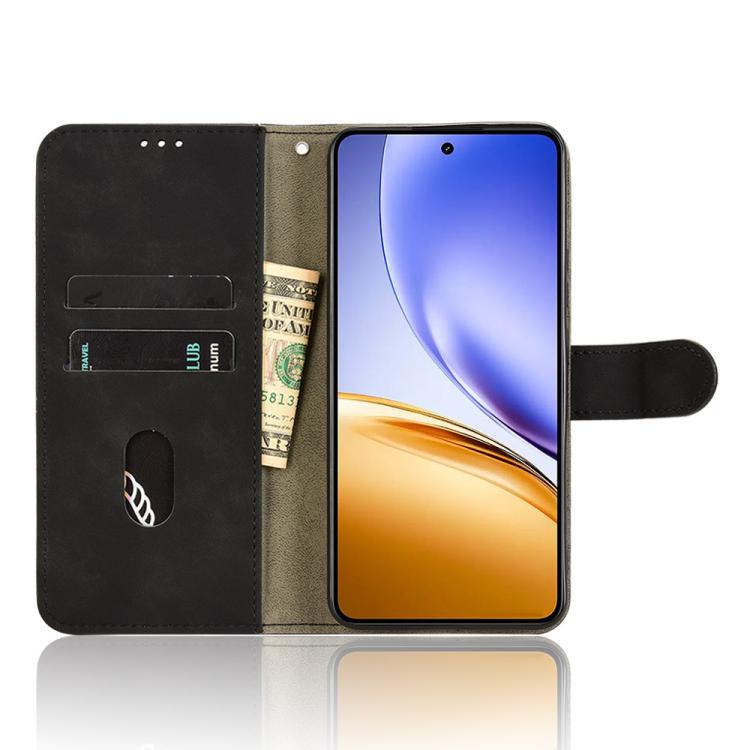 For Realme 14 5G Skin Feel Magnetic Flip Leather Phone Case