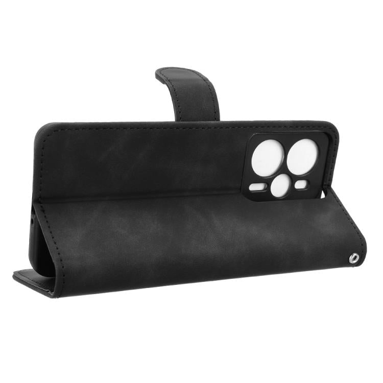 For Realme 14 5G Skin Feel Magnetic Flip Leather Phone Case