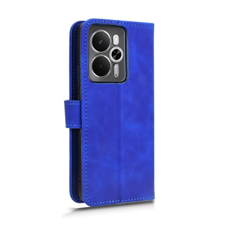 For Realme 14 5G Skin Feel Magnetic Flip Leather Phone Case
