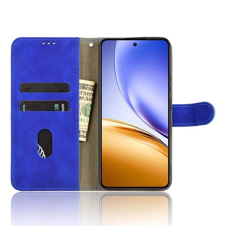 For Realme 14 5G Skin Feel Magnetic Flip Leather Phone Case