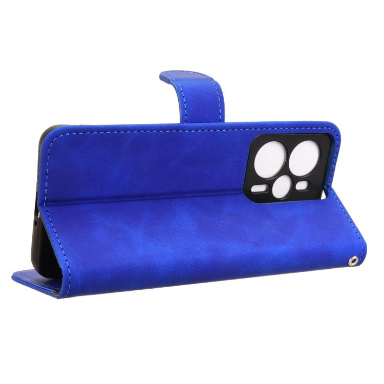 For Realme 14 5G Skin Feel Magnetic Flip Leather Phone Case