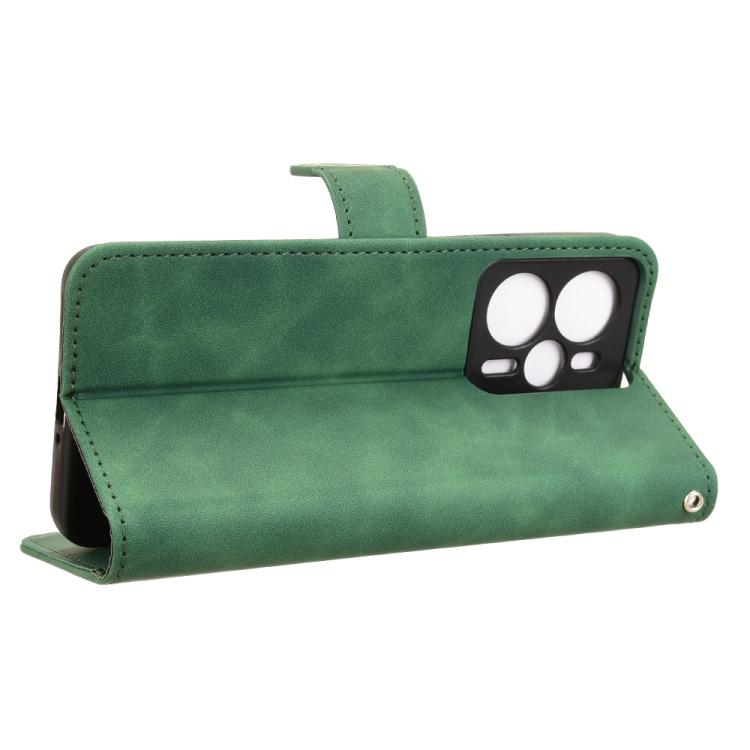For Realme 14 5G Skin Feel Magnetic Flip Leather Phone Case