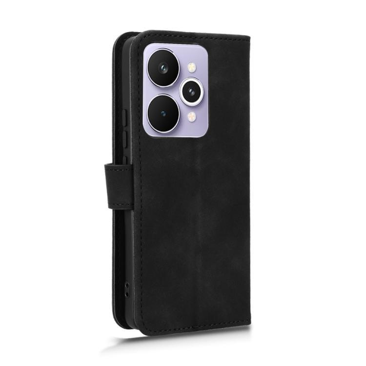 For Realme 15 5G Global Skin Feel Magnetic Flip Leather Phone Case
