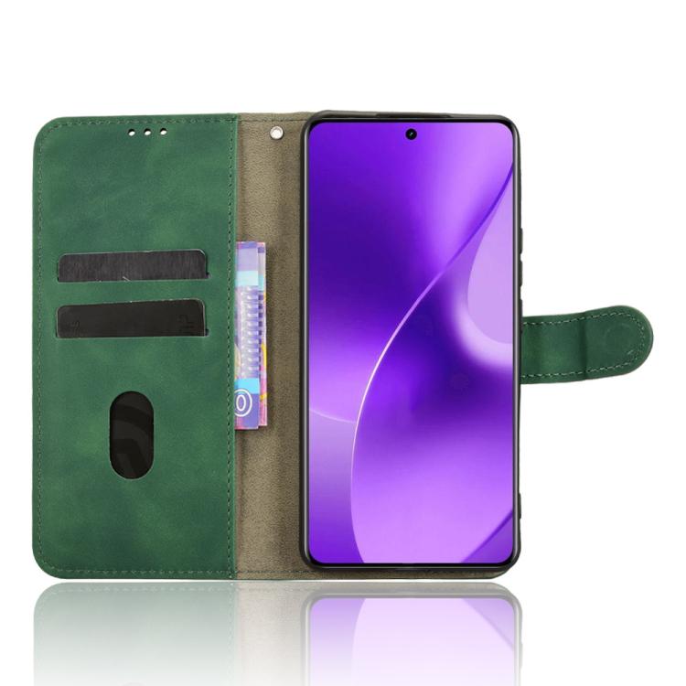 For Realme 15 5G Global Skin Feel Magnetic Flip Leather Phone Case