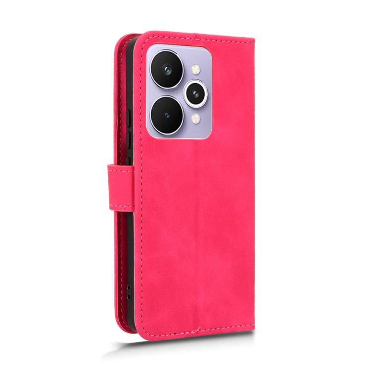 For Realme 15 5G Global Skin Feel Magnetic Flip Leather Phone Case