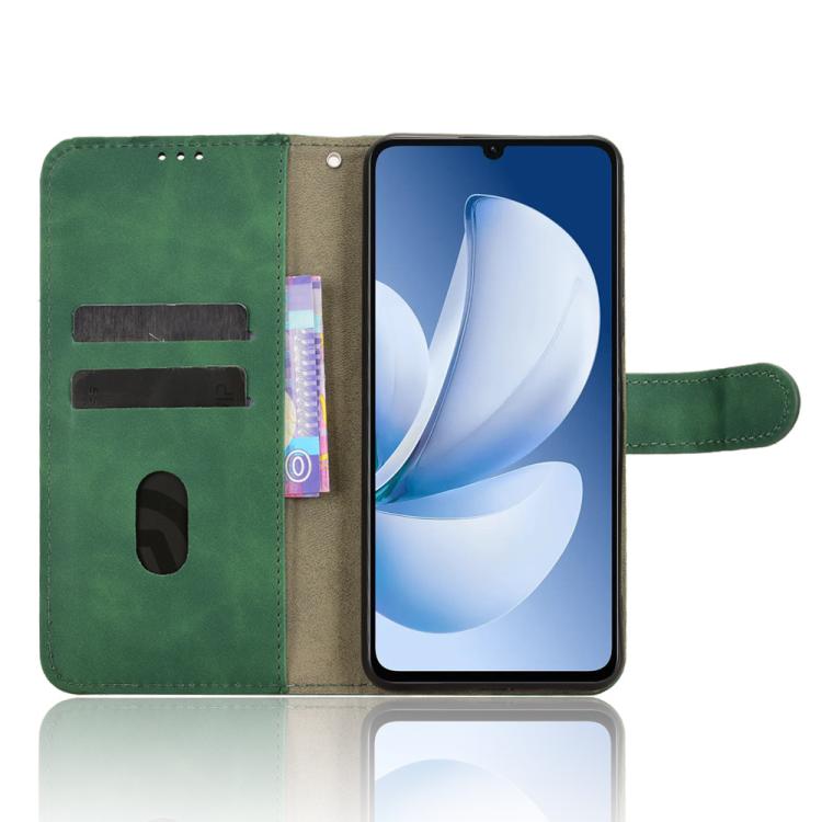 For Realme C71 4G Skin Feel Magnetic Flip Leather Phone Case