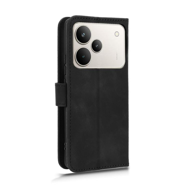 For Realme P4 Pro 5G Skin Feel Magnetic Flip Leather Phone Case