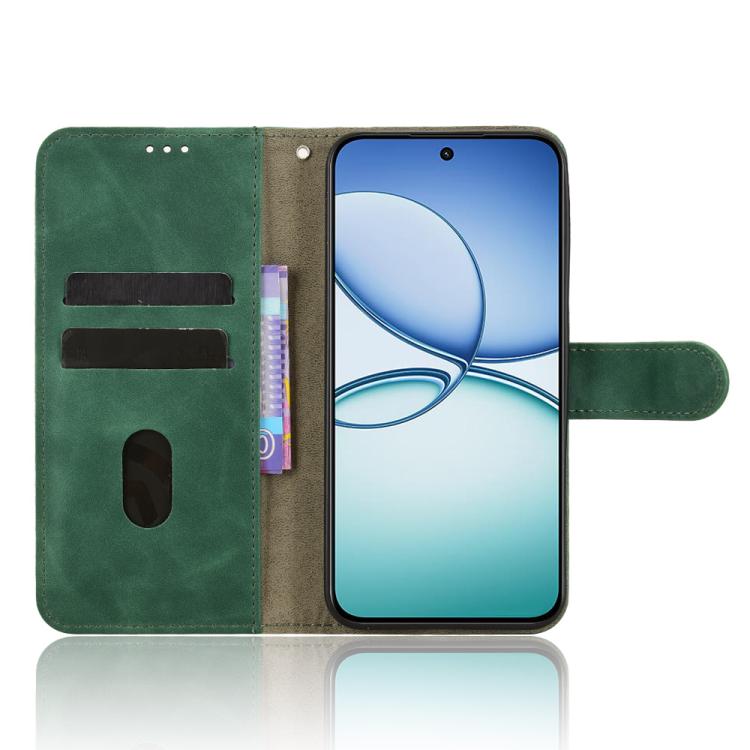 For Realme 15T 5G Skin Feel Magnetic Flip Leather Phone Case
