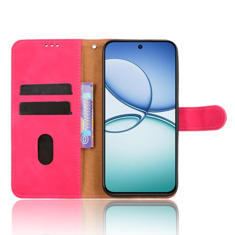 For Realme 15T 5G Skin Feel Magnetic Flip Leather Phone Case