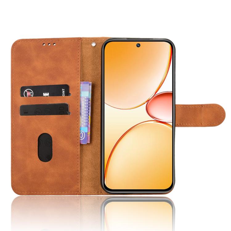 For Realme C85 Pro 4G Skin Feel Magnetic Flip Leather Phone Case