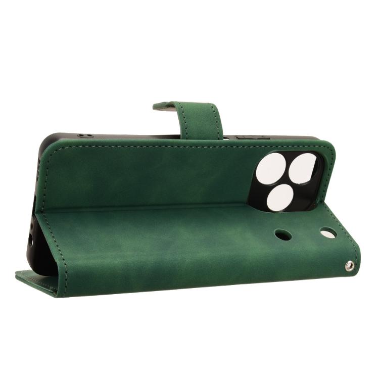 For Realme Note 80 4G Skin Feel Magnetic Flip Leather Phone Case