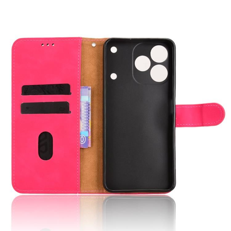 For Realme Note 80 4G Skin Feel Magnetic Flip Leather Phone Case