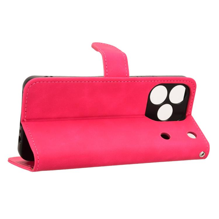 For Realme Note 80 4G Skin Feel Magnetic Flip Leather Phone Case