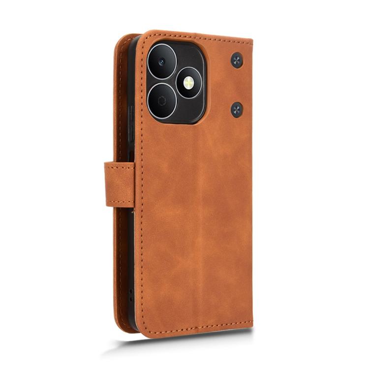 For Realme Note 80 4G Skin Feel Magnetic Flip Leather Phone Case