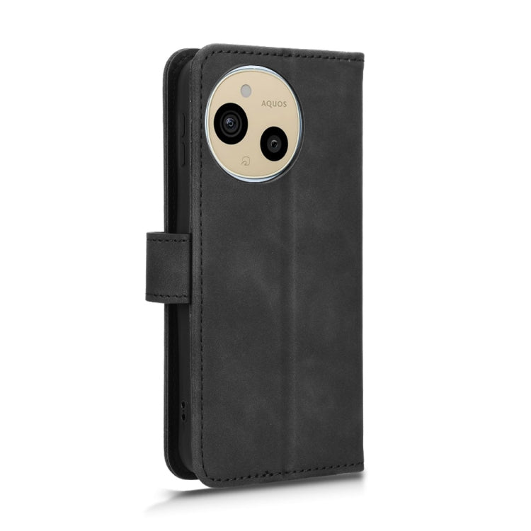For Sharp Aquos Sense9 Skin Feel Magnetic Flip Leather Phone Case