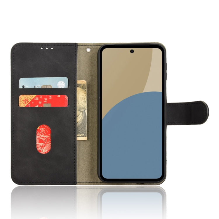 For Sharp Aquos Sense9 Skin Feel Magnetic Flip Leather Phone Case