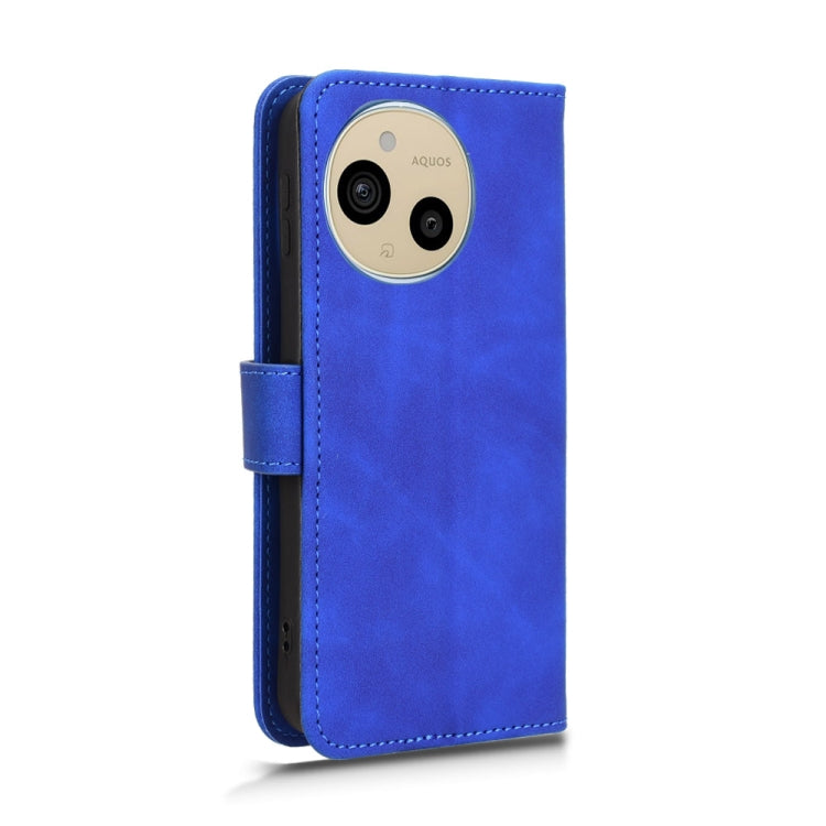 For Sharp Aquos Sense9 Skin Feel Magnetic Flip Leather Phone Case