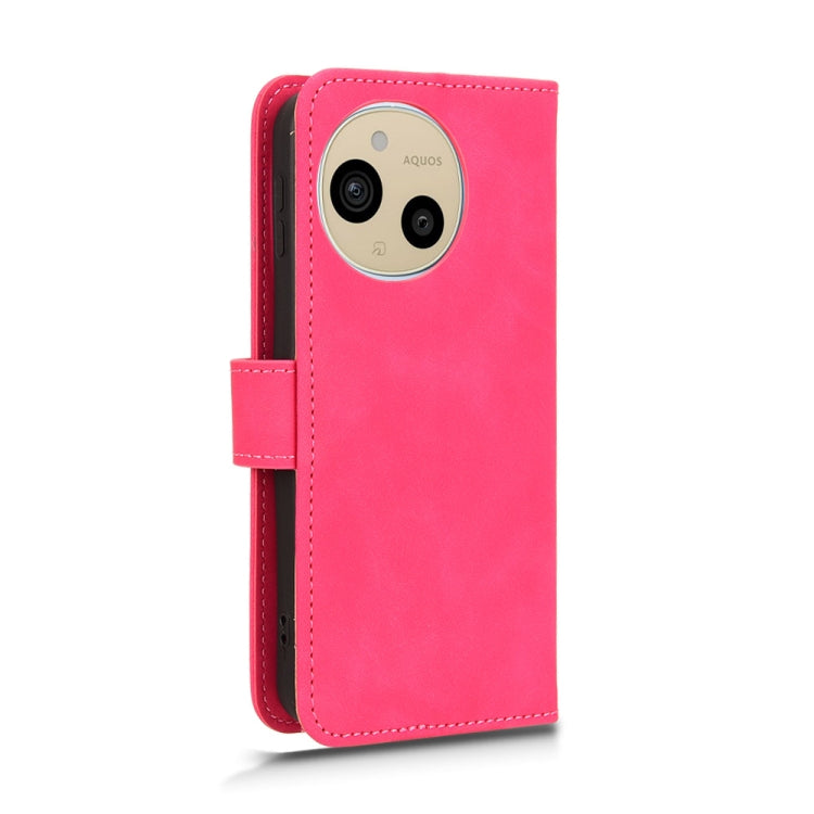 For Sharp Aquos Sense9 Skin Feel Magnetic Flip Leather Phone Case