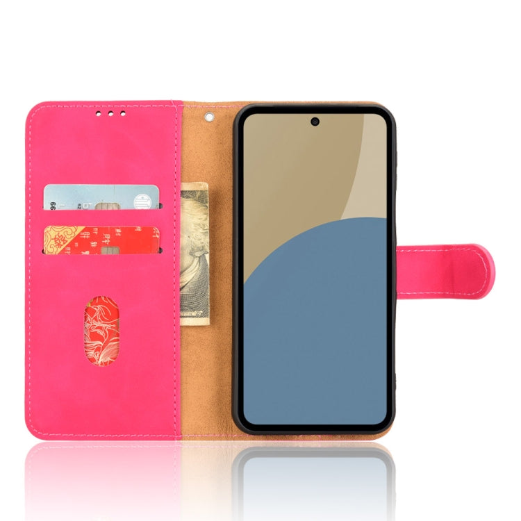 For Sharp Aquos Sense9 Skin Feel Magnetic Flip Leather Phone Case