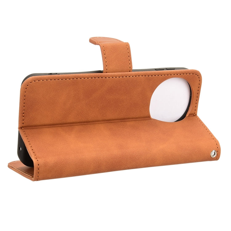 For Sharp Aquos Sense9 Skin Feel Magnetic Flip Leather Phone Case
