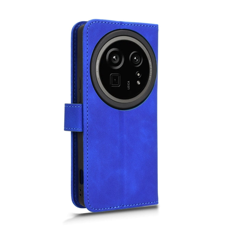 For Sharp Aquos R9 Skin Feel Magnetic Flip Leather Phone Case