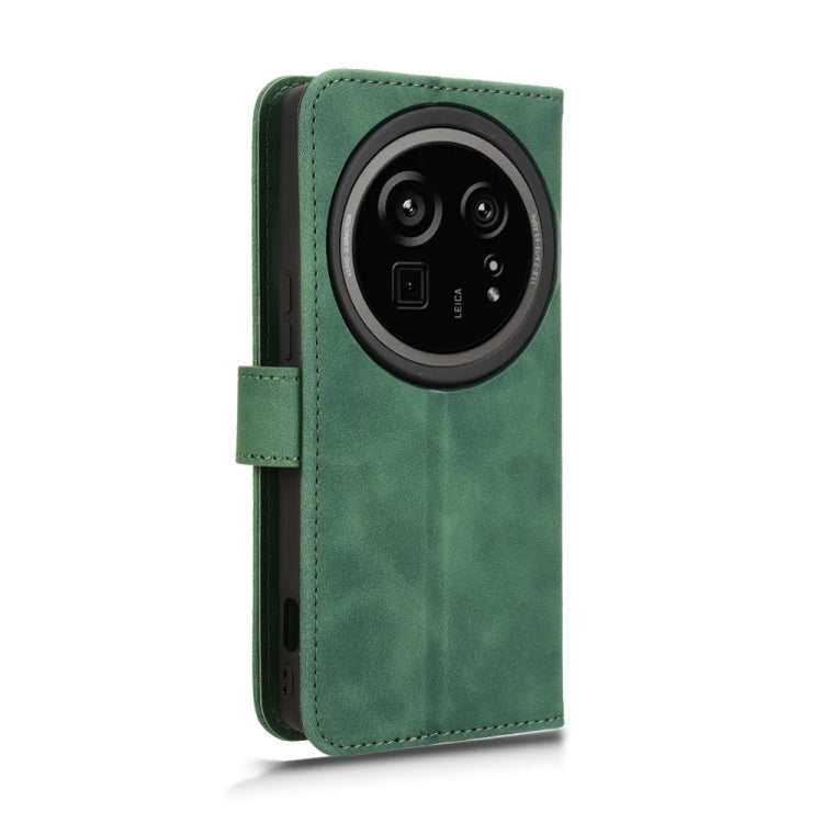 For Sharp Aquos R9 Skin Feel Magnetic Flip Leather Phone Case