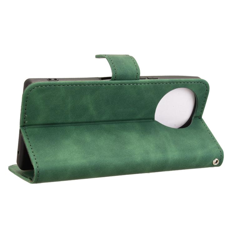 For Sharp Aquos R10 Skin Feel Magnetic Flip Leather Phone Case