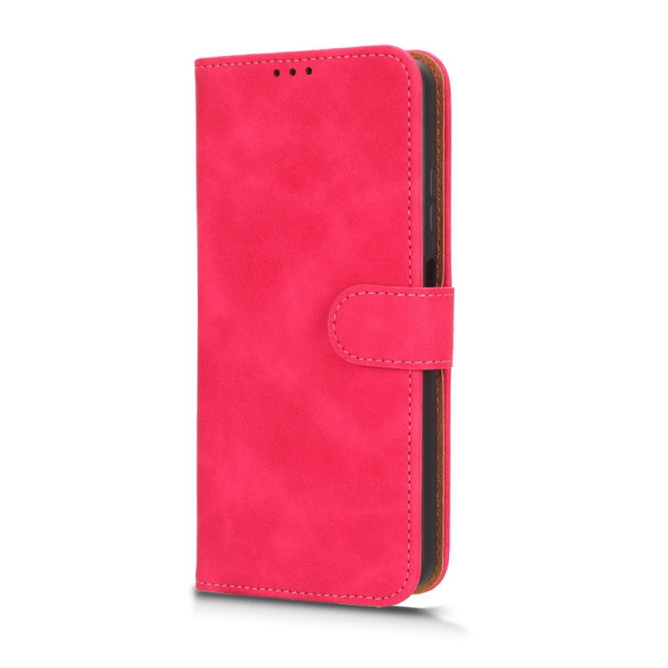 For ZTE Axon 40 Lite Skin Feel Magnetic Flip Leather Phone Case