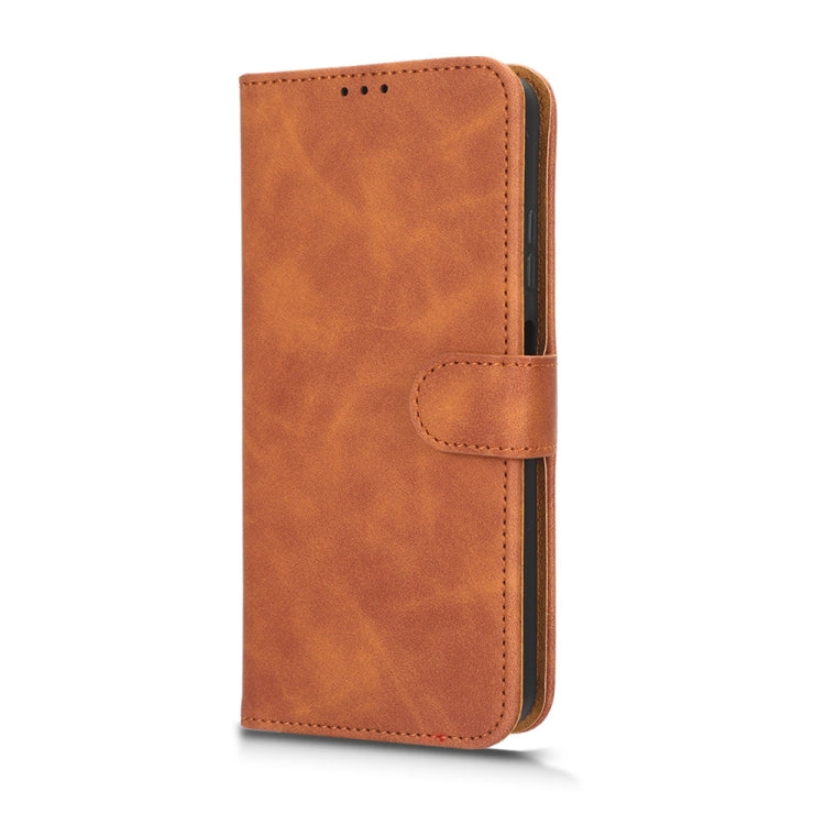 For ZTE Axon 40 Lite Skin Feel Magnetic Flip Leather Phone Case