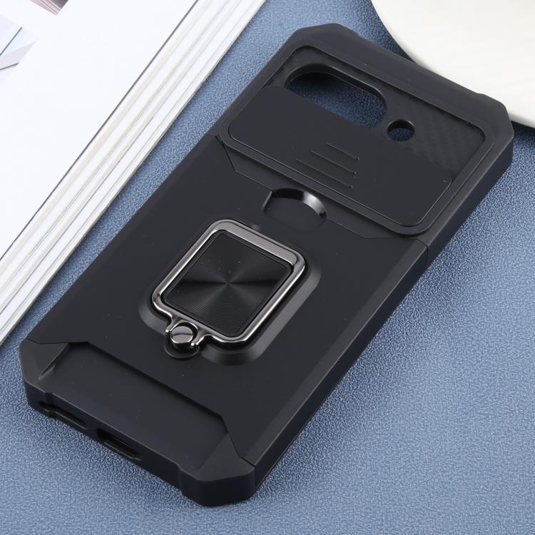 For Google Pixel 9a Camera Shield Card Slot PC+TPU Phone Case