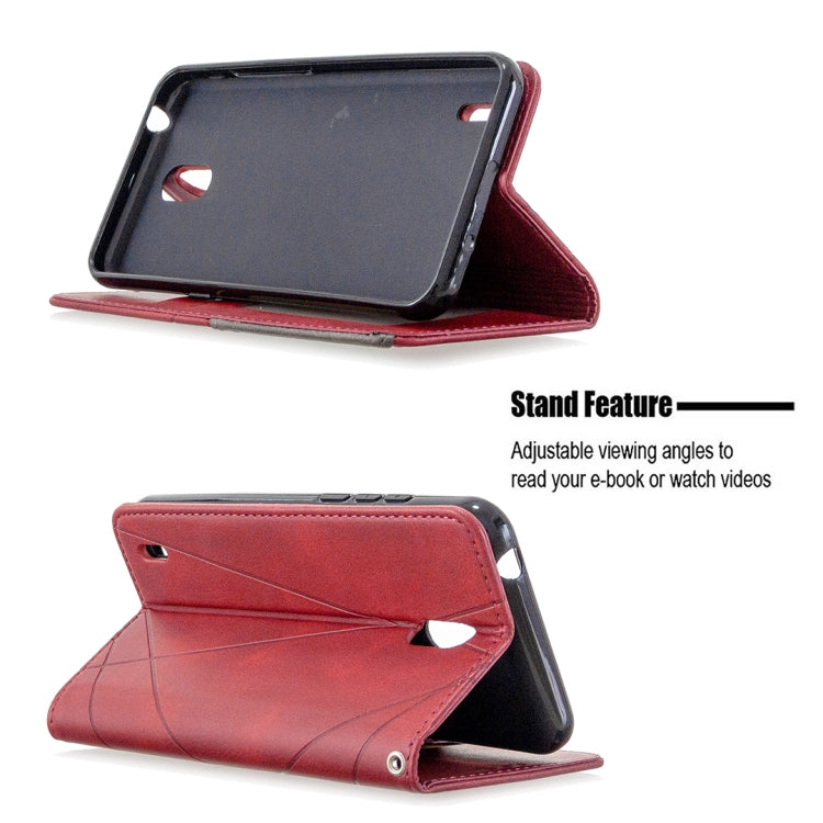 For Nokia 1.3 Rhombus Texture Horizontal Flip Magnetic Leather Case with Holder & Card Slots & Wallet