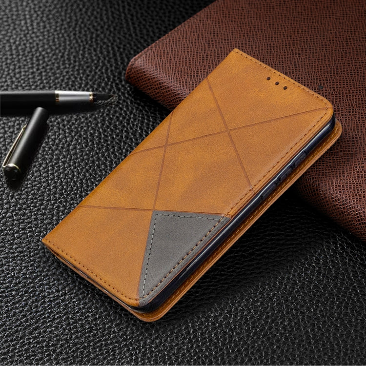 For Nokia 1.3 Rhombus Texture Horizontal Flip Magnetic Leather Case with Holder & Card Slots & Wallet