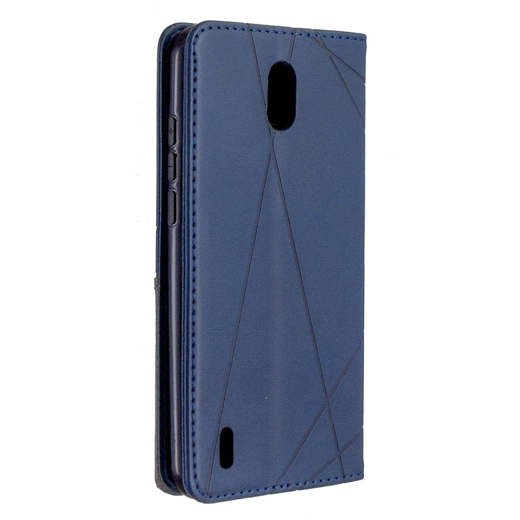 For Nokia 1.3 Rhombus Texture Horizontal Flip Magnetic Leather Case with Holder & Card Slots & Wallet