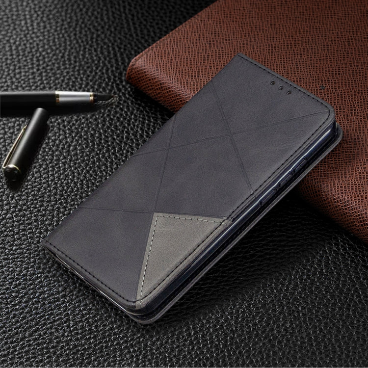 For Nokia 1.3 Rhombus Texture Horizontal Flip Magnetic Leather Case with Holder & Card Slots & Wallet