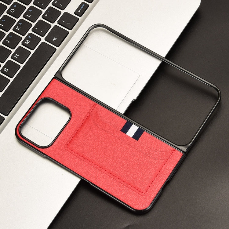 For Google Pixel 9 Pro Fold Litchi Texture Card Slots Back Cover Phone Case