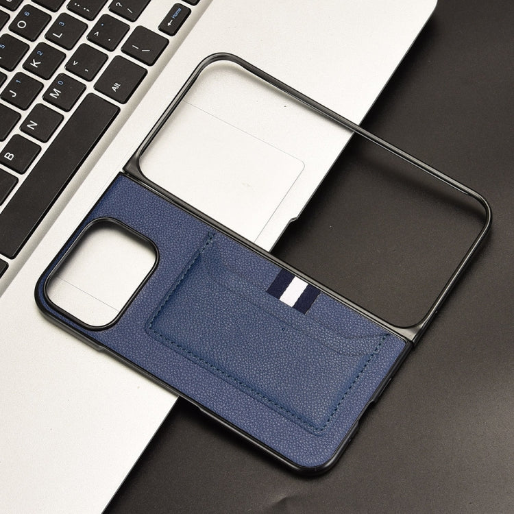 For Google Pixel 9 Pro Fold Litchi Texture Card Slots Back Cover Phone Case