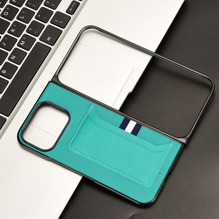For Google Pixel 9 Pro Fold Litchi Texture Card Slots Back Cover Phone Case