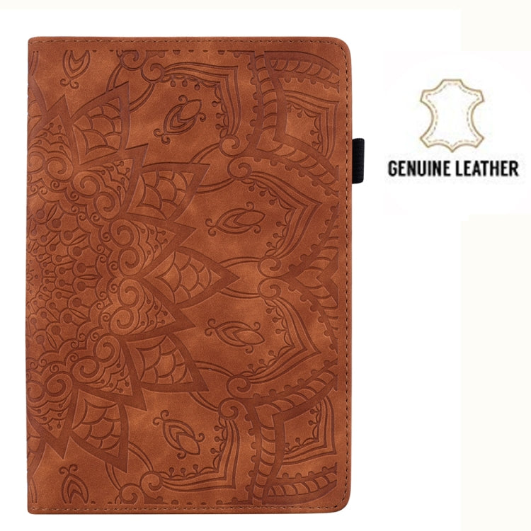For Huawei MediaPad M6 8.4 Calf Pattern Double Folding Design Embossed Leather Case with  Holder & Card Slots & Pen Slot &   Elastic Band