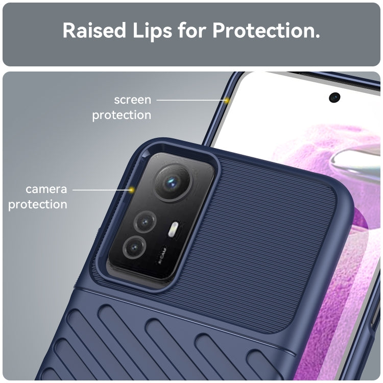 For Xiaomi Redmi Note 12S Thunderbolt Shockproof TPU Protective Soft Phone Case