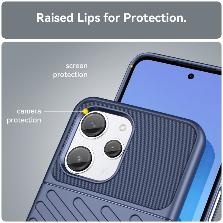 For Xiaomi Redmi 12 5G Thunderbolt Shockproof TPU Protective Soft Phone Case