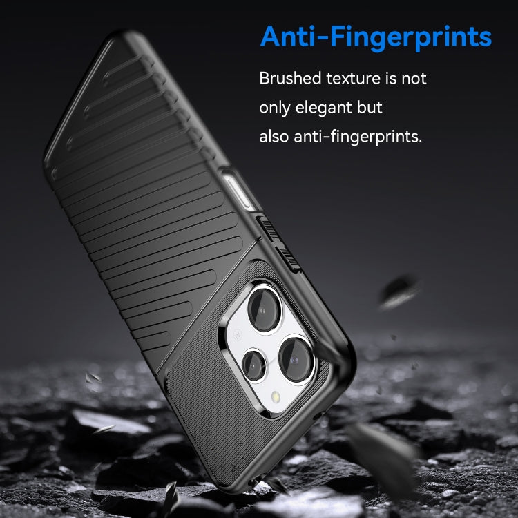 For Xiaomi Redmi 12 5G Thunderbolt Shockproof TPU Protective Soft Phone Case