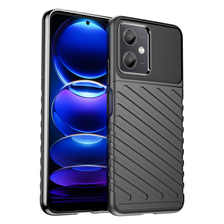 For Xiaomi Redmi Note 12R Pro Thunderbolt Shockproof TPU Protective Soft Phone Case