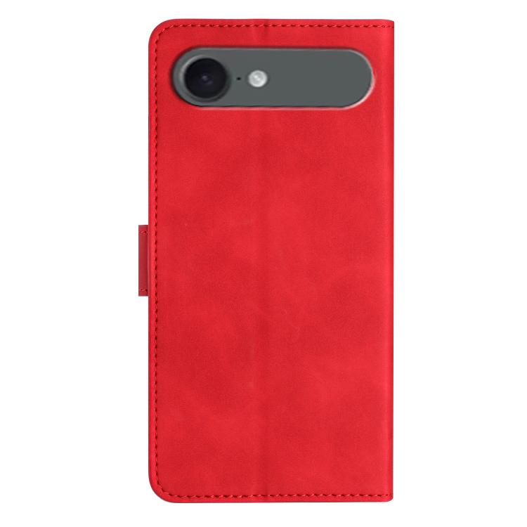 For iPhone Air Seven Butterflies Embossed Leather Phone Case