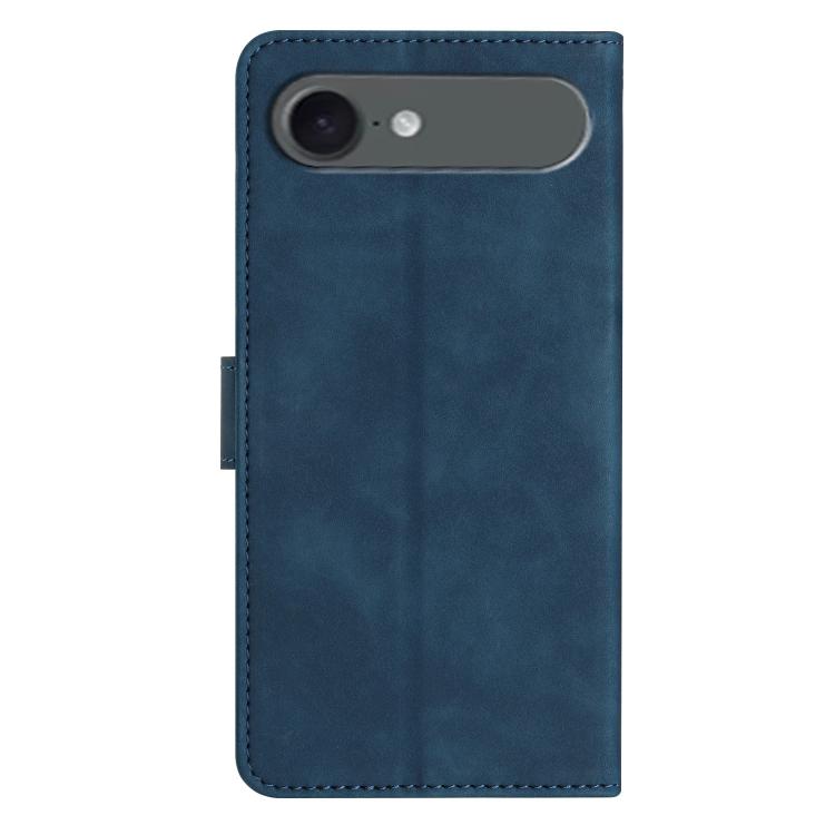 For iPhone Air Seven Butterflies Embossed Leather Phone Case